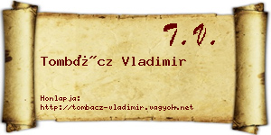 Tombácz Vladimir névjegykártya